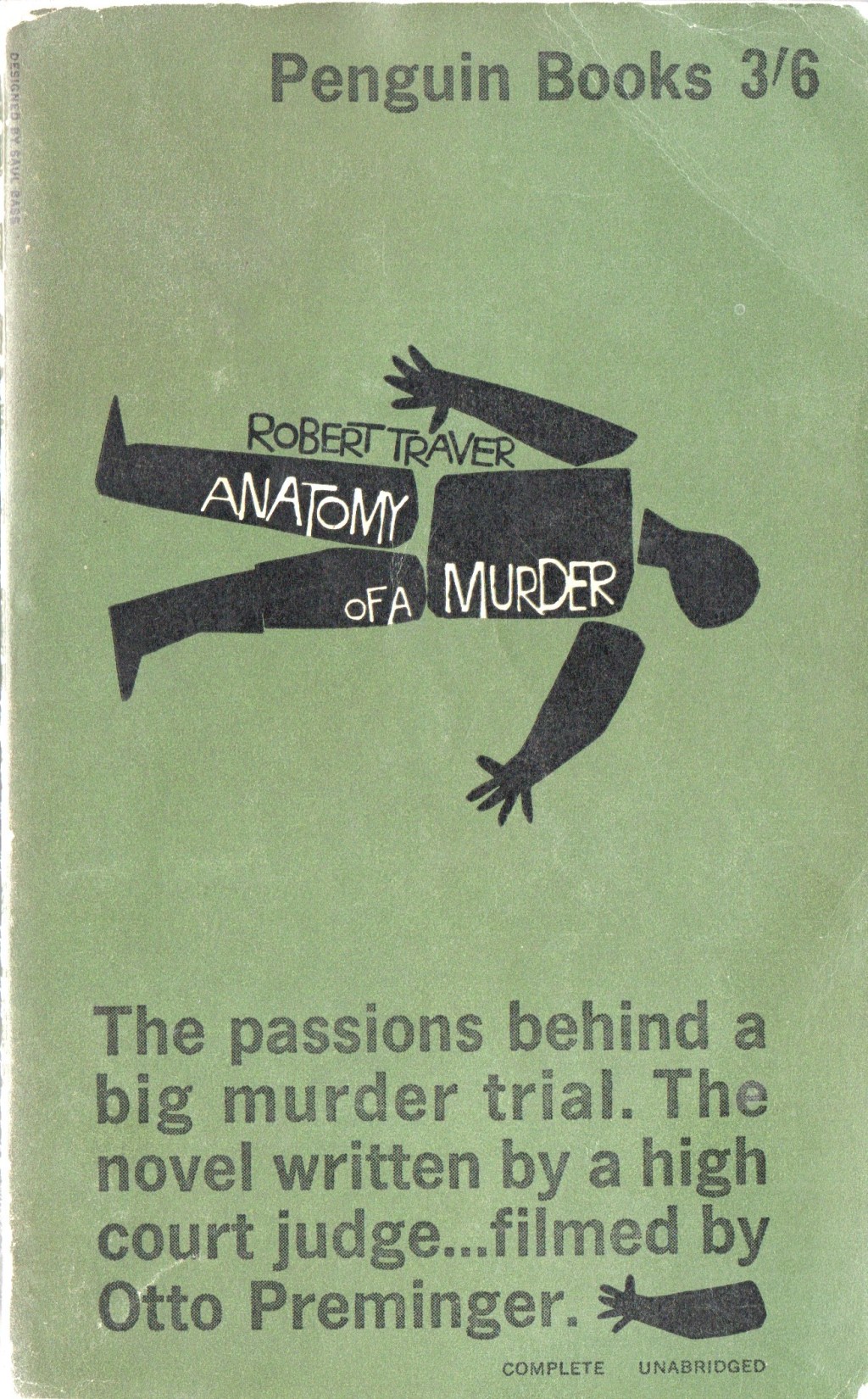 ANATOMY OF A MURDER: Primero fue el cartel y después la&nbsp;cubierta.